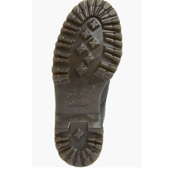 NEW! Dr Martens Women's Sinclair Hearts Platform Boots Black Satin Lux Size 5 - Picture 5 of 5